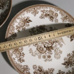Elegant vintage-set "Fasan" från Gustavsberg i benporslin – Set om 2 st