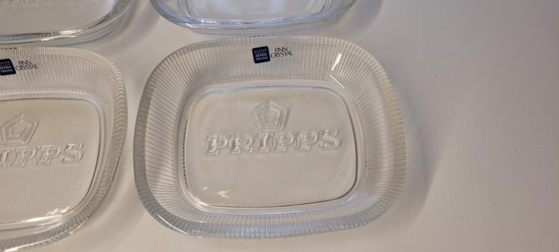 4st ASKKOPP - ASKFAT - PRIPPS - ARABIA - FINN CRYSTAL - FINLAND - RETRO