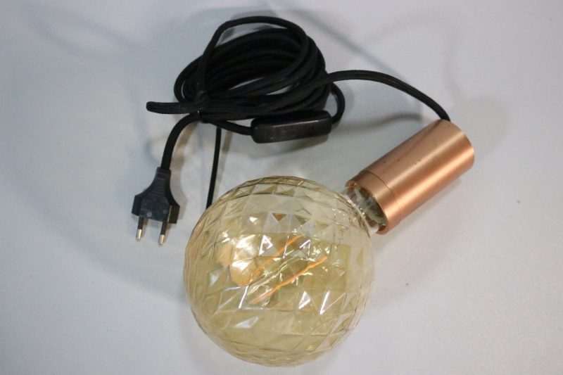 Dekorativ lampa som går att hänga, vintage dekor