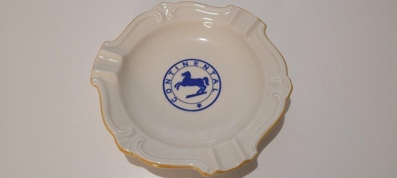 Continental däck askkopp 1960 i porslin (1804)