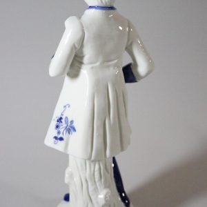 PORSLINSFIGUR. Barockstil, möjligen Tyskland