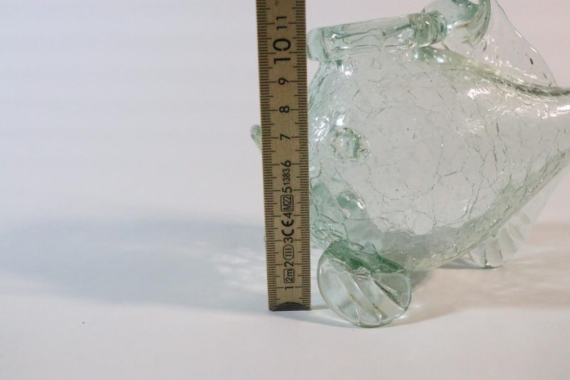 Fisk konstglas. Thure Berglund Stockholms Glasbruk, Skansen, "Skansenglas"