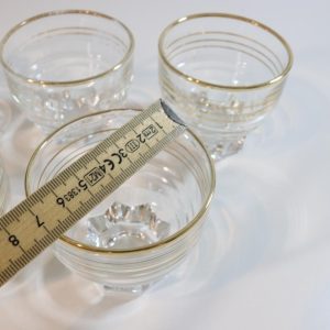Frankrike - Art Déco - 7st Glas