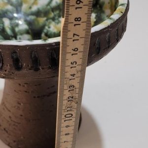 Ystad Kloster keramik Per-Olof Holmén retro vas signerad H17cm