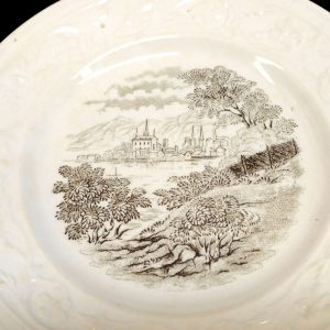 Utsökt samling av vintage Rörstrandstaplatser - Komplett set om 6