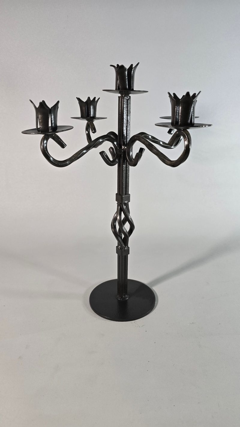 Kadelaber, 5-Armar, metall