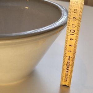 Skål 21cm, Conische Schaal Deko -Misty-Green