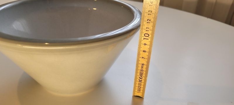 Skål 21cm, Conische Schaal Deko -Misty-Green