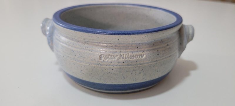 Skål/hänkelkruka, Höganäs, Kullabyggdens keramik, Peter Nilsson