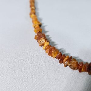 Vintage Halsband Bärnsten Stenar
