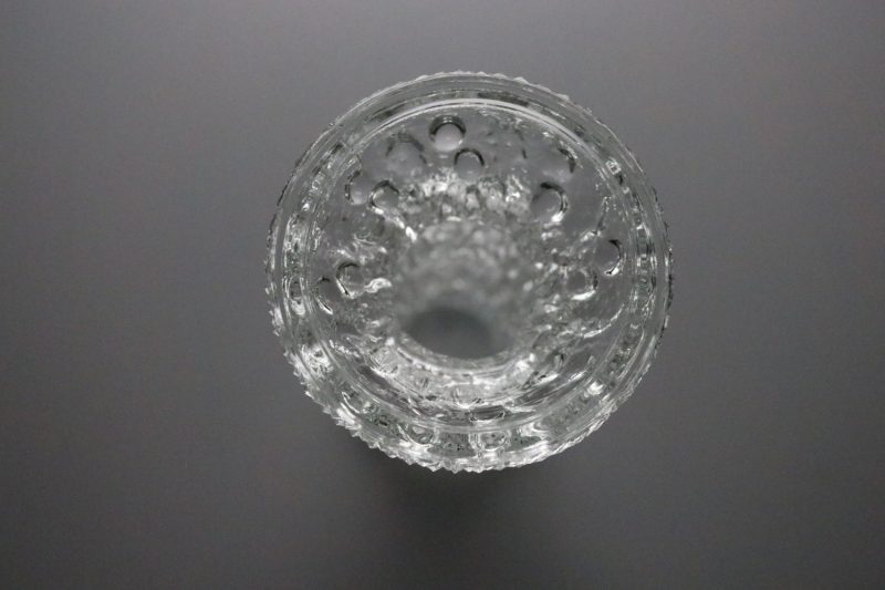 VAS,  i texturerad pressglass från Oberglas Austria - Österrike