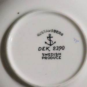 Kaffeservis från Gustavsberg – "Dek 2390" – Svensk Elegans i Porslin