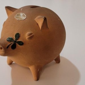 Upsala ekeby spargris / sparbössa 11cm