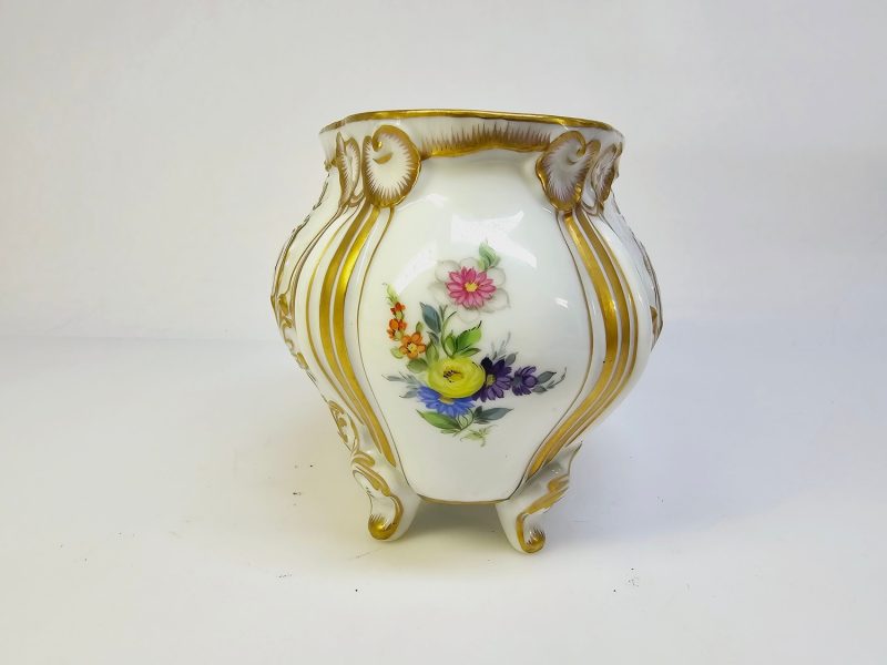 Elegant kruka från Rosenthal – Handmålad Bavaria-porslin