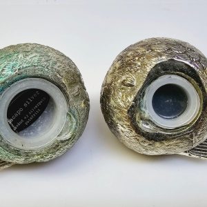 Elegant set med två fåglar i Dacapo Silver – Tidlös charm och stil