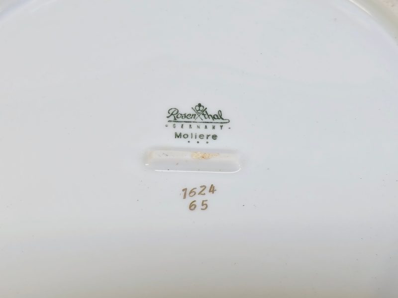 Rosenthal Molière serveringsskål – Elegant porslin med blommotiv