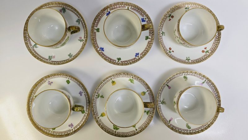 Flora Danica-inspirerat Kaffeset från Bing & Grøndahl