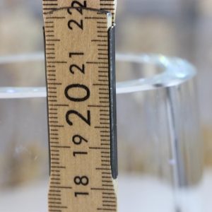 Glasvas blåklockor Skruf Sweden