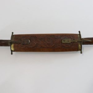 Indisk handsnidad grill-set