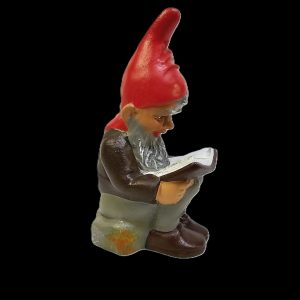 Klassisk Tomtefigur i Keramik – West Germany – 18 cm