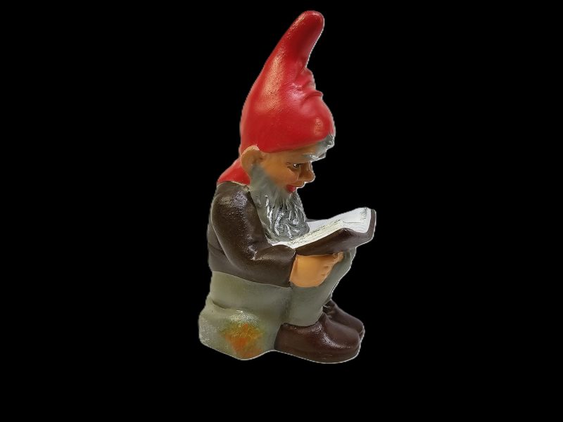 Klassisk Tomtefigur i Keramik – West Germany – 18 cm