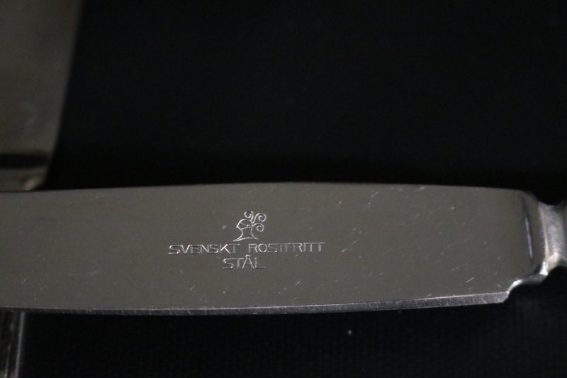 Eleganta Knivar i Svenskt Rostfritt Stål - Set om 5 st