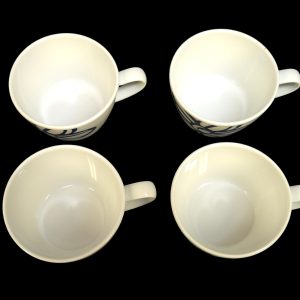 Set med 4 vintagekoppar från Rörstrand – tidlös svensk design