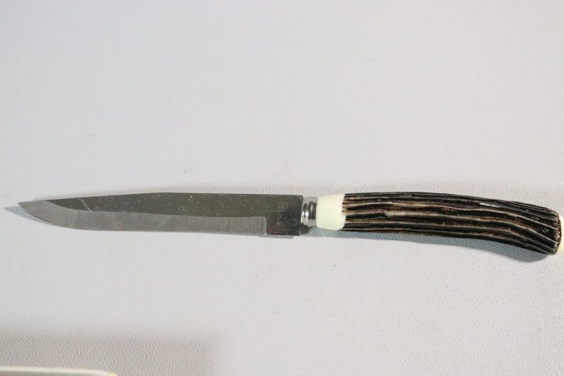 Vintage Nevco rostfritt stål 5-delar stekknivset, Japan