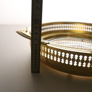 FORM, glas/guldförgylld metall, Scandiaguld, Gratina