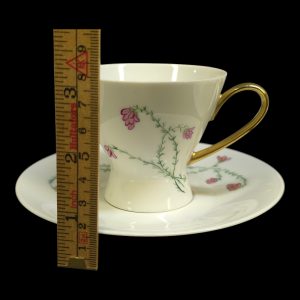 Elegant Rosenthal-servis – 6 koppar med fat