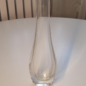Orrefors Glasvas, signerad, 30cm