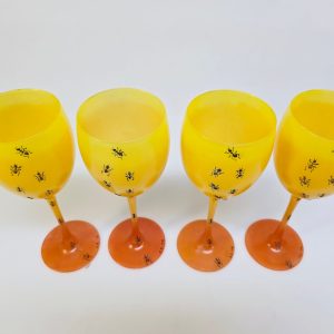 Unika Konstnärliga Glas – Handmålade, Signerade och Daterade