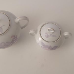 Servisdelar, Kanna, sockerskål och gräddkanna, "Victoria" Czechoslovakia