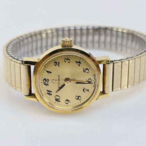 Eterna vintage damklocka i klassisk design