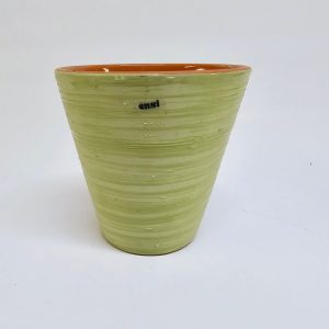 Elegant Grön Ensi-kruka – 15 cm Perfektion för Dina Växter