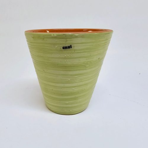 Elegant Grön Ensi-kruka – 15 cm Perfektion för Dina Växter