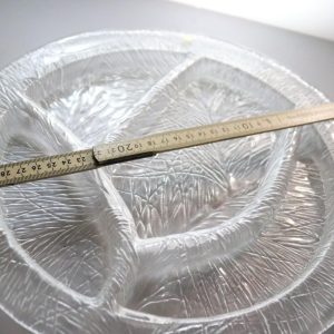 HADELAND NORWAY, Uppläggningsfat i glas, 32cm