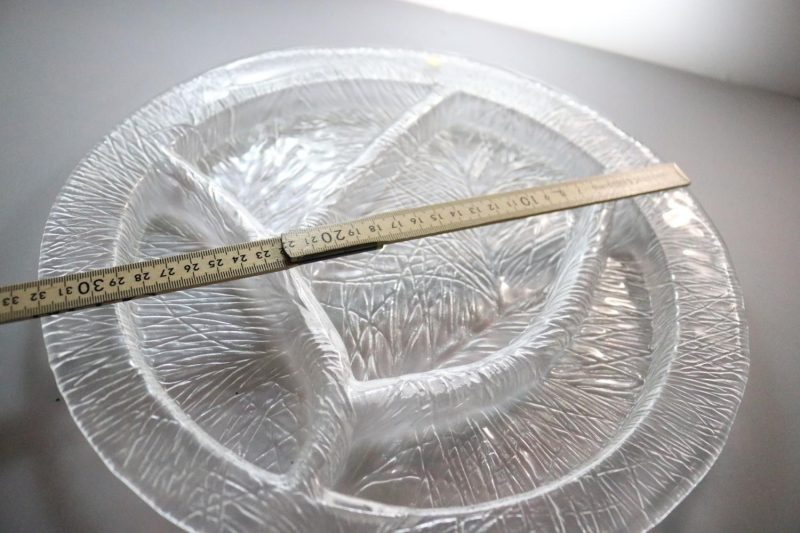 HADELAND NORWAY, Uppläggningsfat i glas, 32cm