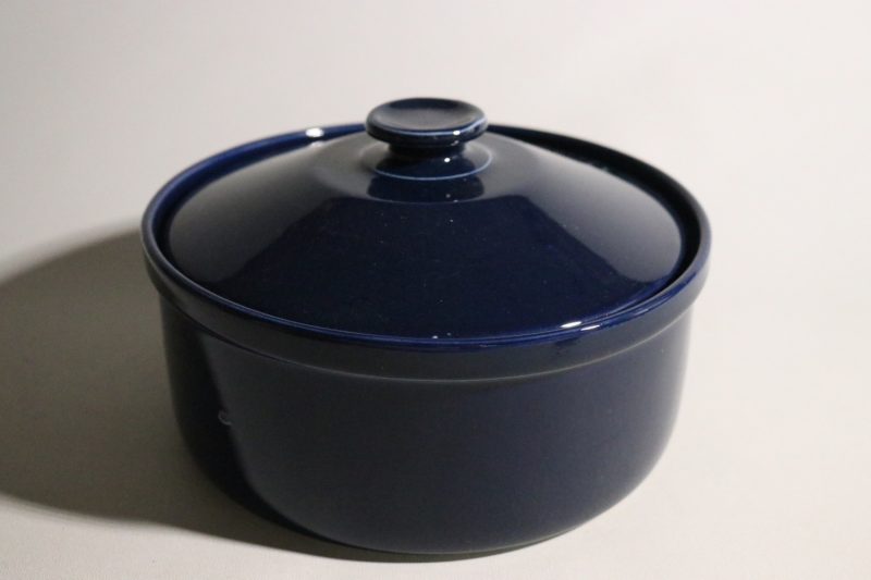 Elegant Blå Karott från Gustavsberg – Stilren och Praktisk Svensk Design