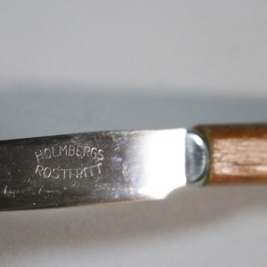 Fruktknivar i teakställ - Karl Holmberg, Götene