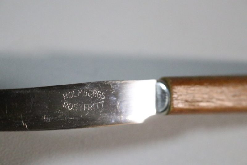 Fruktknivar i teakställ - Karl Holmberg, Götene