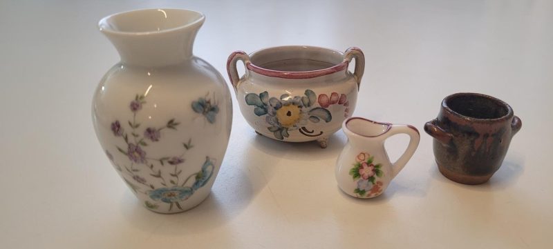 Miniatyr, Kanna, hänkelvas, krus