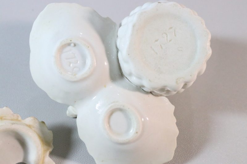 Senapsburk med plats för salt och peppar, Art deco