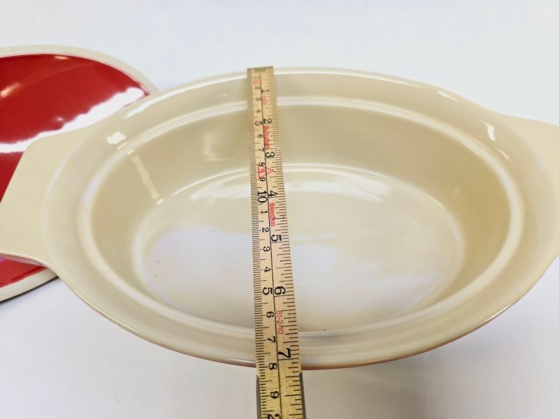 Röd Cook & Baker-gryta – Perfekt för Matlagning och Servering