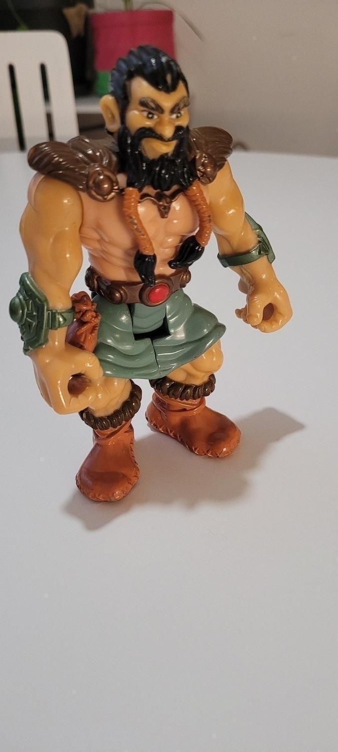 Mattel 2001 Viking Barbar Krigare Action Figur sällsynt 14cm