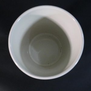 Blomkruka Ø13 cm, vit - Teardrops