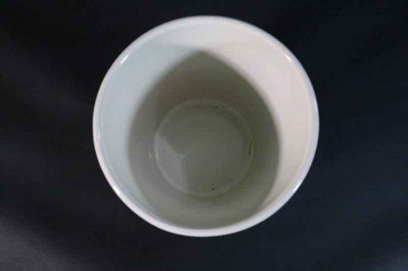 Blomkruka Ø13 cm, vit - Teardrops
