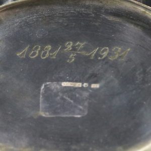 Art Deco KAFFESERVIS, 3 delar, nysilver, KGM GAB Uppsala