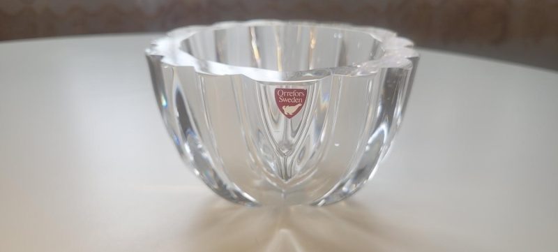 Skål , Orrefors D14cm H9cm