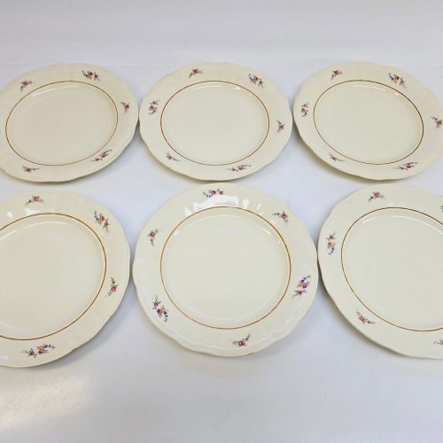 Elegant set med 6 assietter från Rörstrand, ca 23 cm